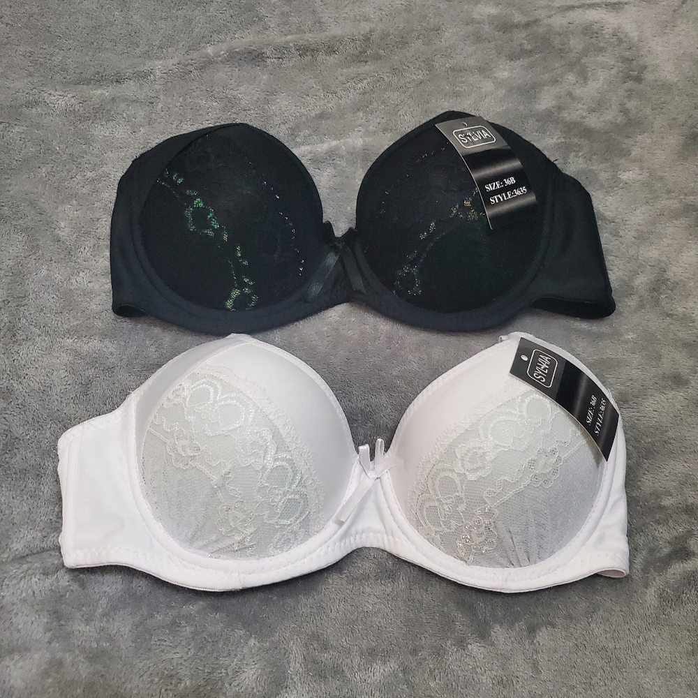 Sylvia Full Cup Lace Sexy Push Up Bras
